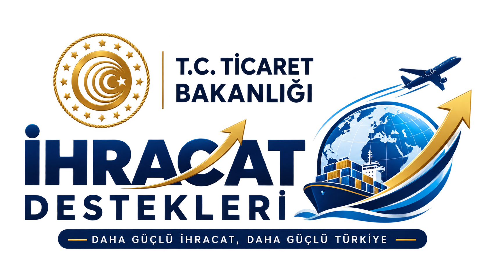 T.C. Ticaret Bakanlığı İhracat Destekleri logosu